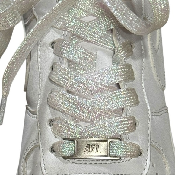 Nike Air Force 1 Low Iridescent Glow – Size 7M/8W - Picture 7 of 9